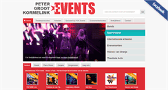 Desktop Screenshot of pgkevents.nl